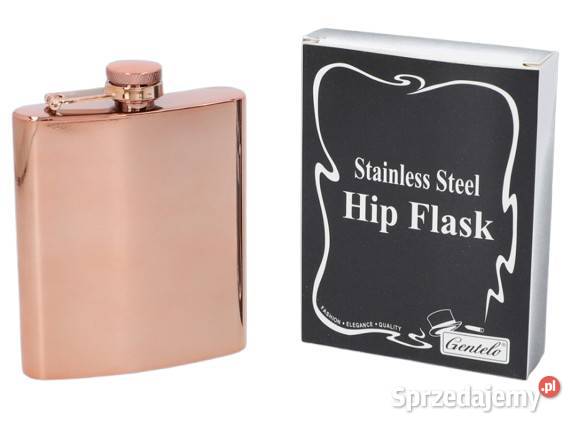 Miedź Połysk Piersiówka ze Stali Nierdzewnej 7 Ostrowy nad Okszą