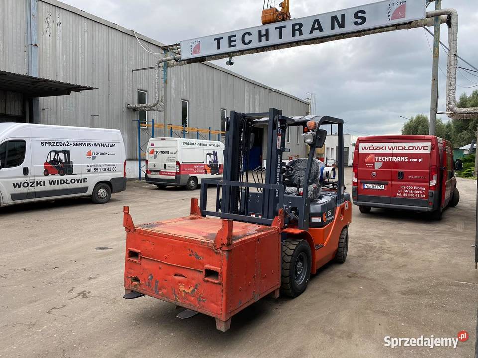 Nowy Wózek Widłowy 15 LPG Dostawa pod Dom Elbląg sprzedam