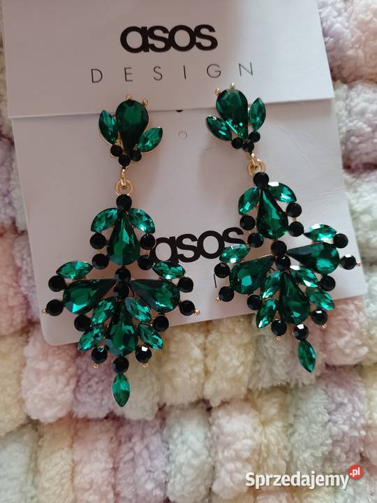 ASOS Bogato zdobione kolczyki wieczorowe z małopolskie Kraków