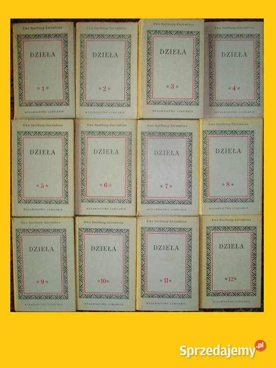 Ewa SzelburgZarembina DZIEŁA 12 tomówBrzechwa
