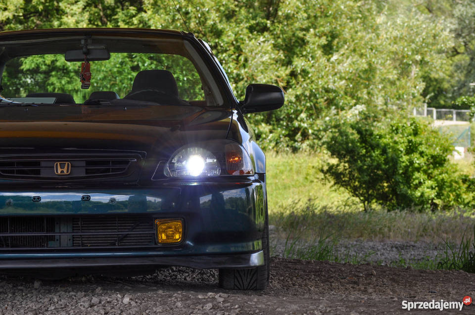 Honda Civic EJ6 Coupe D16 OEM USDM JDM zielony mazowieckie Warszawa