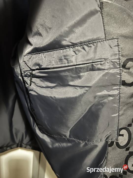 GUCCI kurtka zimowa czarna rozmiar 50XL Zimowa  Moda i Styl Łódź