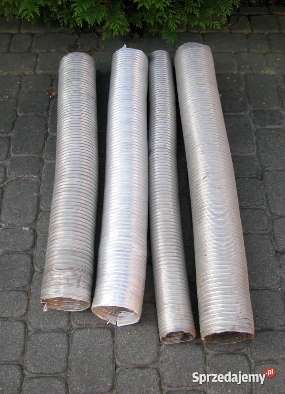 Rury spiro aluminiowe z odzysku Kanały, kształtki, przewody Kraków