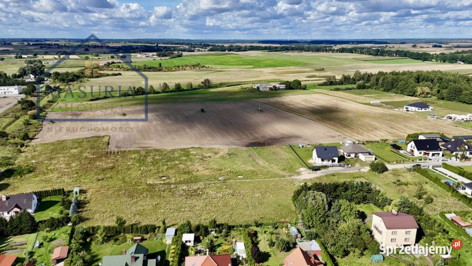 Działka budowlana w lokalizacji utwardzona Nieruchomości warmińsko-mazurskie