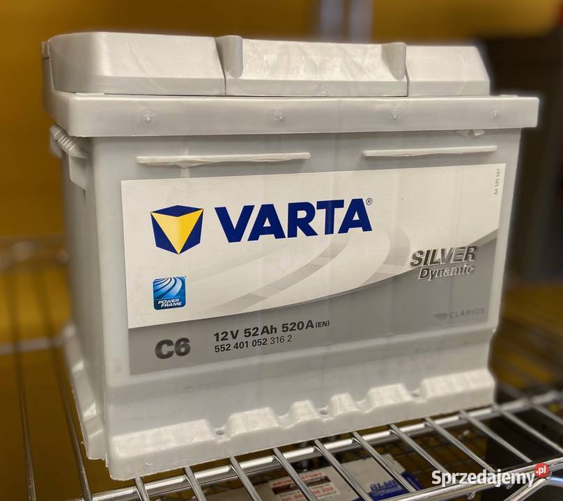 Akumulator VARTA Silver Dynamic C6 52Ah 520A Tczew