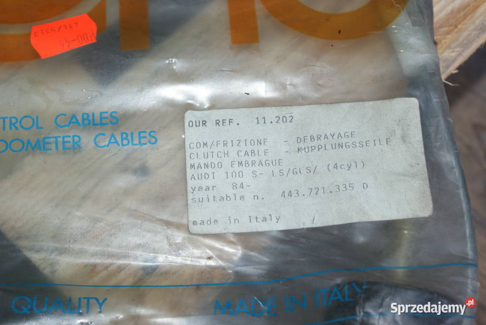 LINKA SPRZĘGŁA AUDI 443721335D osobowe Białobrzegi