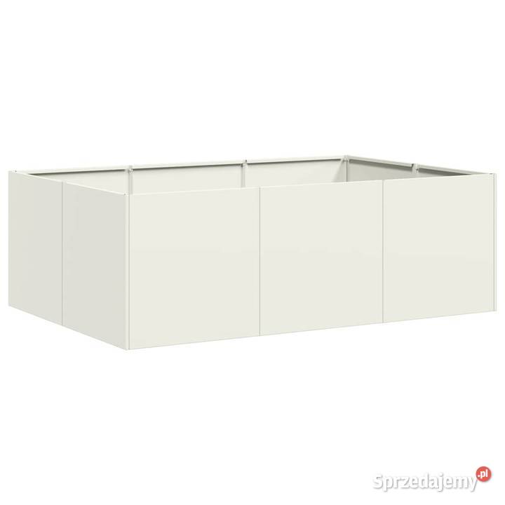 vidaXL Doniczka Biała 120x80x40 StalowaSKU860746 Warszawa