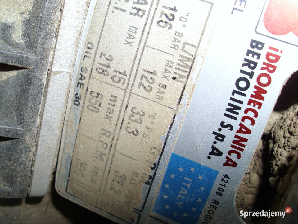 Opryskiwacz 15 m 800 Lelektryka i hydraulika