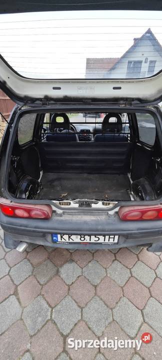 Fiat Seicento 11 benzyna 2002r czarny Van nowy
