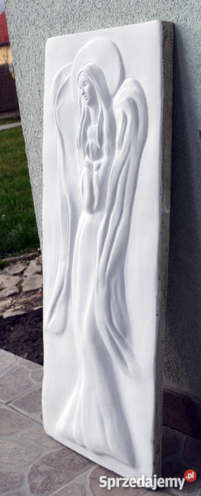 PŁASKORZEŹBA GIPSOWA 74 x 30 ANIOŁ 3Dart Kraków