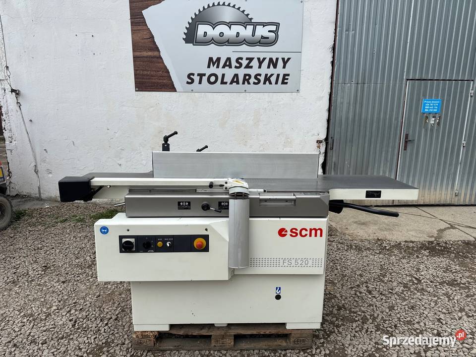 Strugarka Wyrówniarko grubościówka SCM FS 520 Biznes i Przemysł małopolskie Kalwaria Zebrzydowska