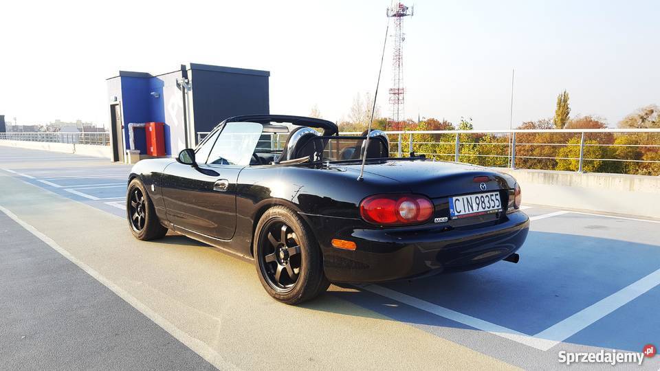 Mazda MX5 MAZDA MX 5 NBFL 2002 16 CZARNA cabrio Bydgoszcz sprzedam