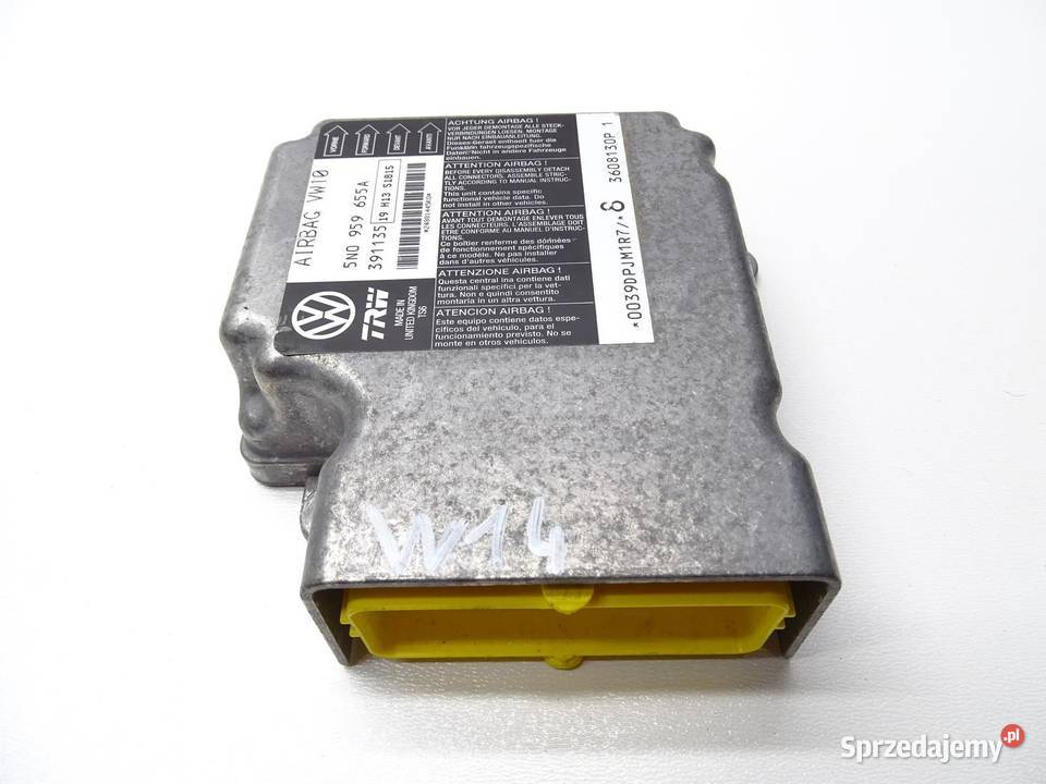 MODUŁ SENSOR PODUSZEK 5N0959655A VW TIGUAN I 5N