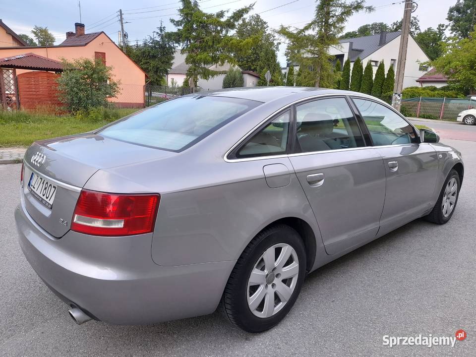Audi A6 c6 24 z Gazemhaksedan279 przebiegu Rok produkcji 2004 A6 lubelskie Siedliszcze-Osada