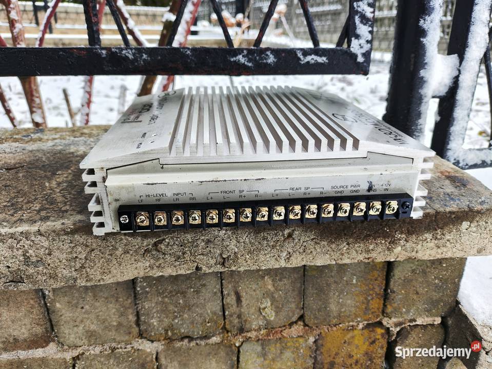 Wzmacniacz samochodowy 4 kanałowy Weconic VX301 Niegowonice