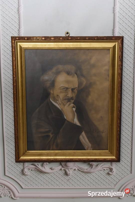 Wojciech Kossak Portret Ignacy Jan Paderewski małopolskie Kraków