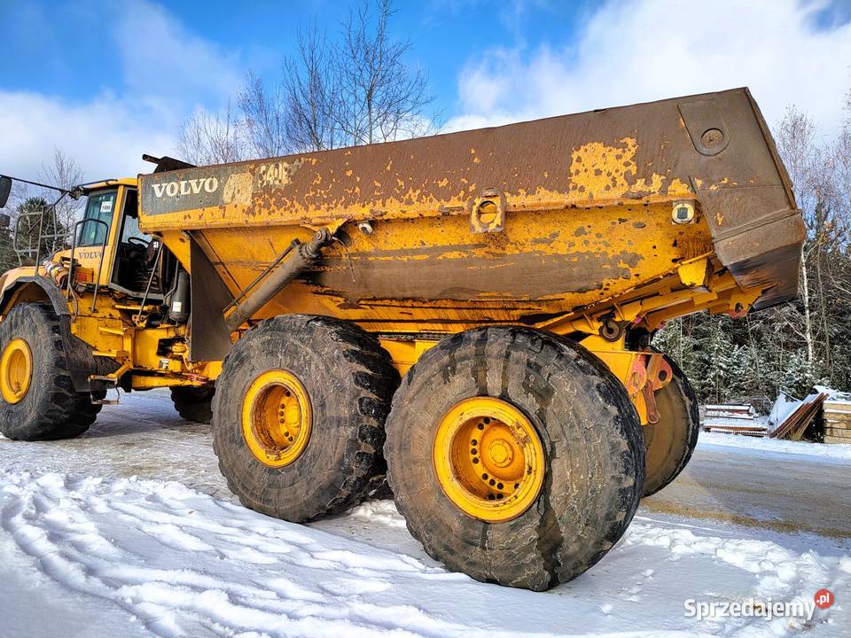 Wozidło przegubowe Volvo A40E 2011r pełny VAT Ostrowiec Świętokrzyski sprzedam