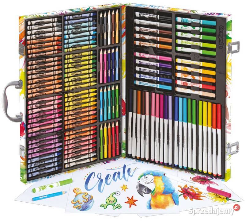 Zestaw Plastyczny Crayola w Walizce 140 el