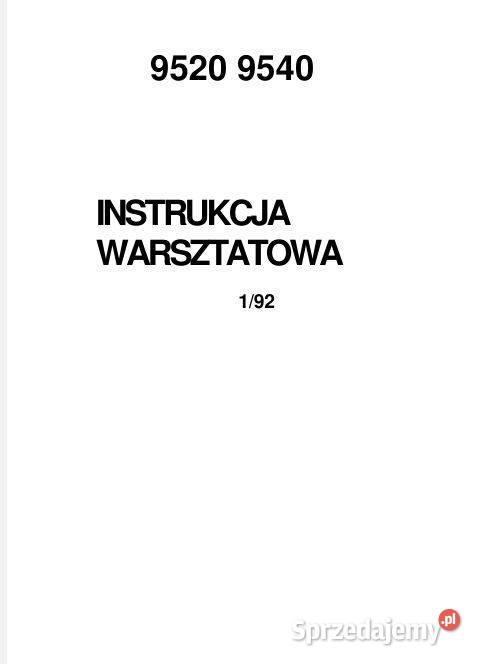 Zetor 9520 9540 instrukcja naprawy Poradniki, albumy i reportaże Kielce