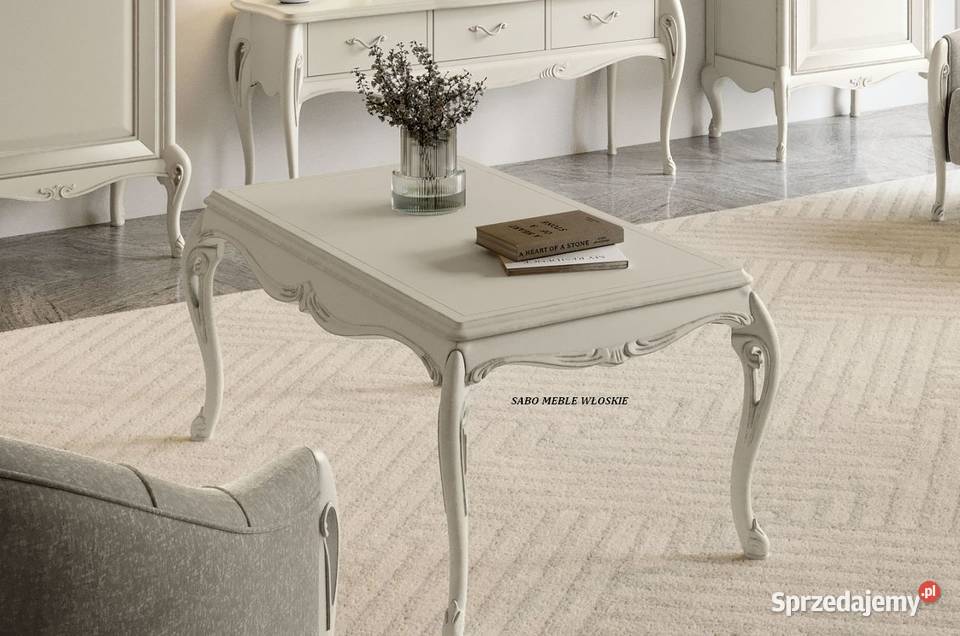 Klasyczna ława kwadratowa Wenecja VPmoka1468 Meble