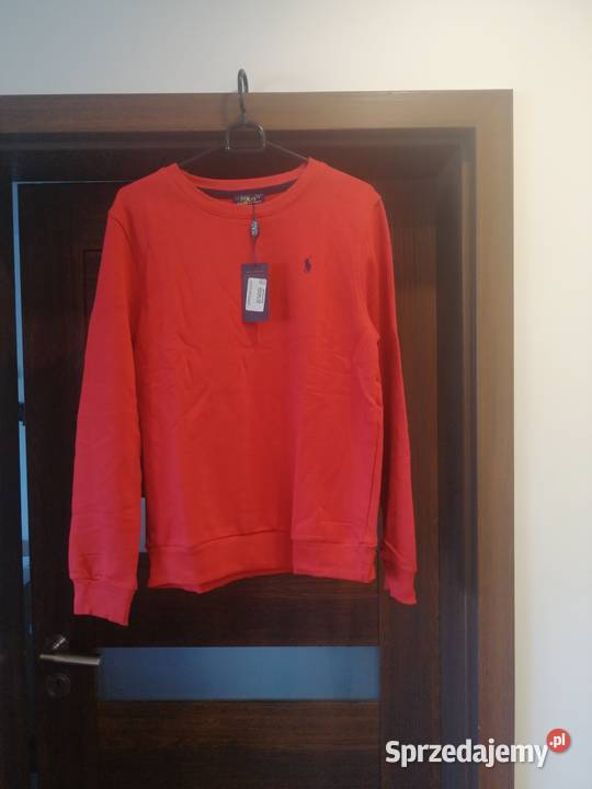 Bluza sportowa L czerwony Moda i Styl Tychy