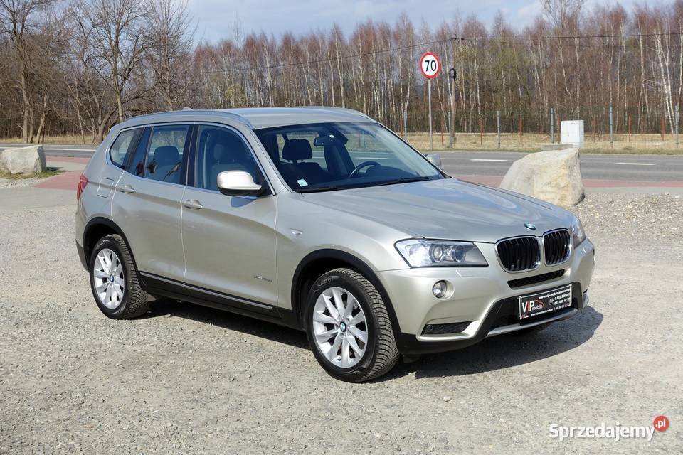 BMW X3 20d 184 xDrive 4x4 Automat Niski przebieg MP3 Buczkowice sprzedam