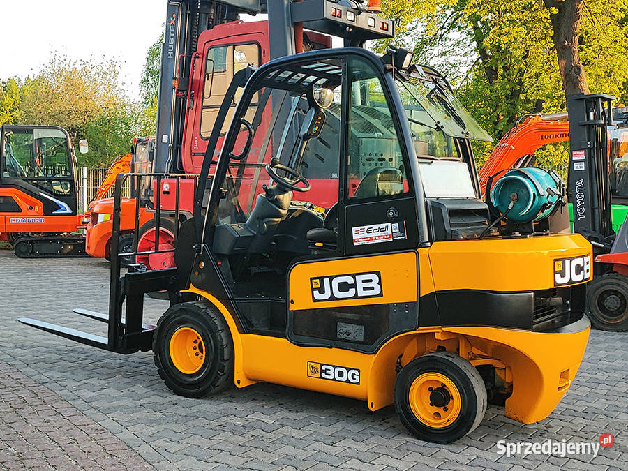 Wózek widłowy JCB TLT30G TELETRUK 1240 MTH 3 Motoryzacja
