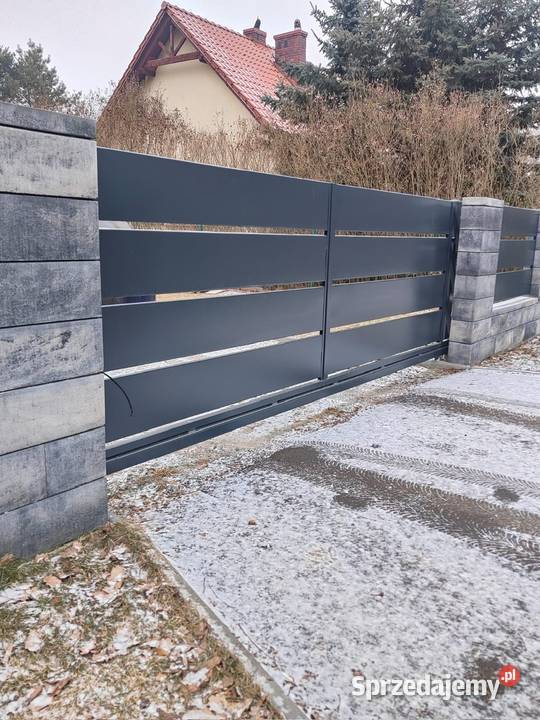 Ogrodzenia nowoczesne bramy furtki panele Trzebnica