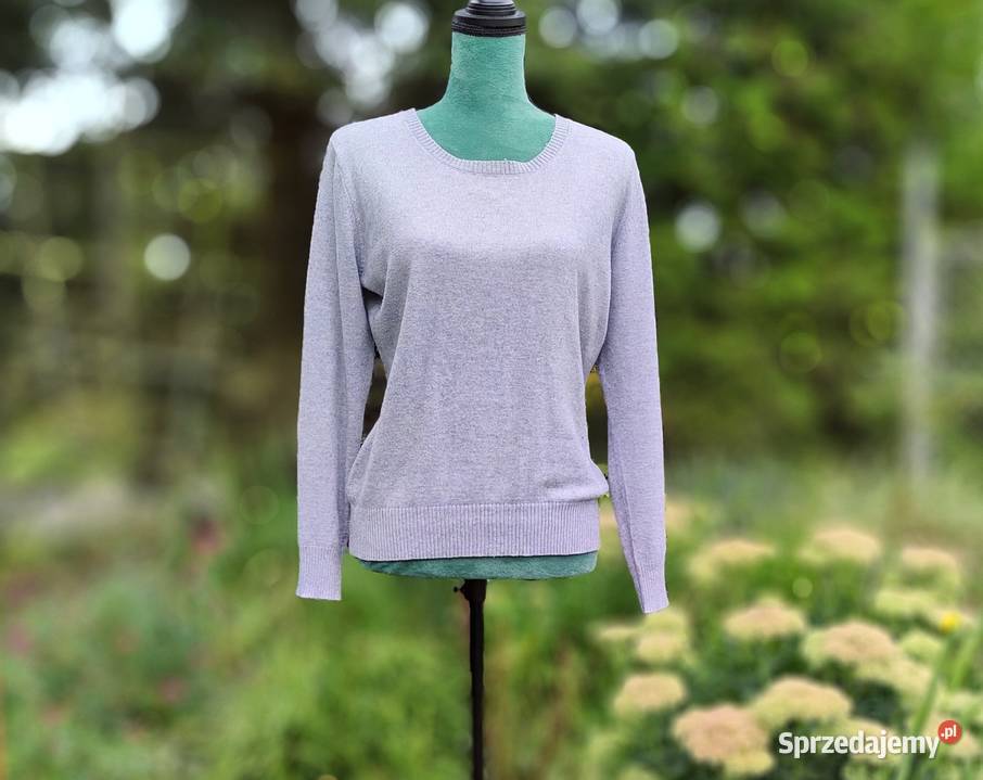 Szary prosty sweter L 40 XL 42 Szczecin
