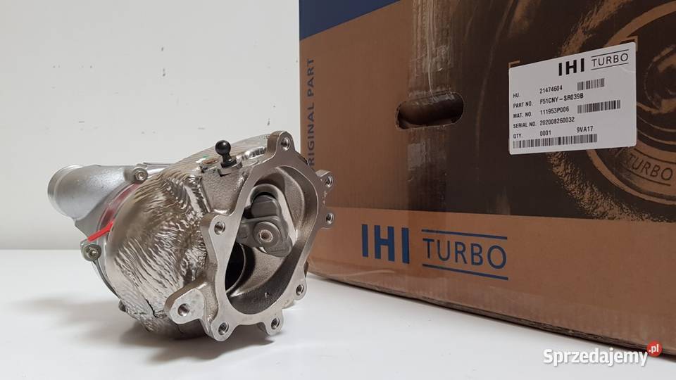 Nowa turbosprężarka IHI 9VA17 Siedlce