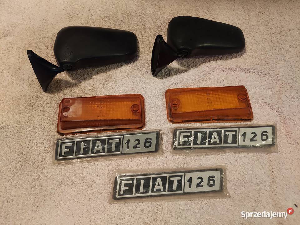 Fiat 126p lampy przód Zelmot oryginał Poznań
