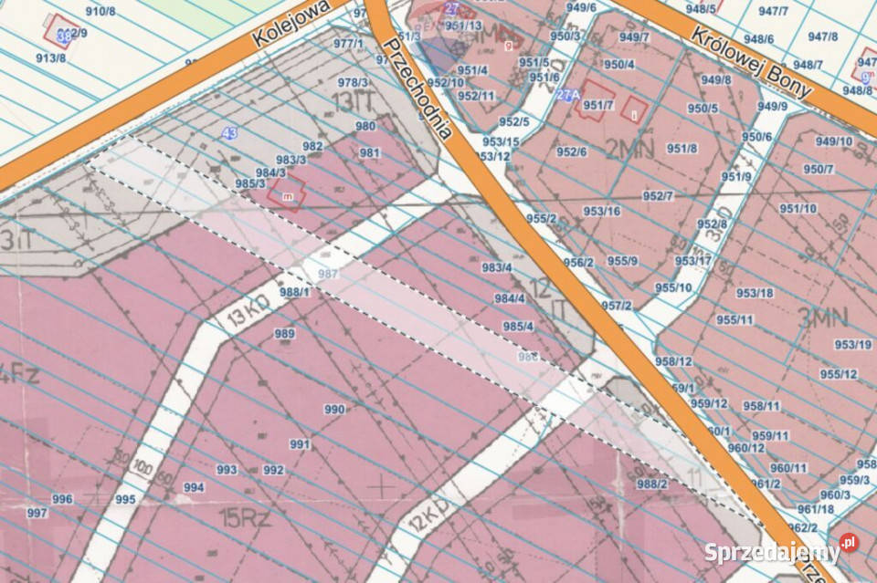 Nasielsk działka pod rzemiosło i usługi MPZP