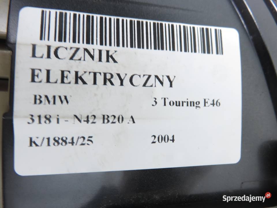 LICZNIK BMW E46 20 318 i N42 B20 A 6985643