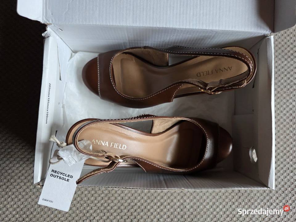 nowe Anna Field by Zalando sandałki na koturnie małopolskie Kraków