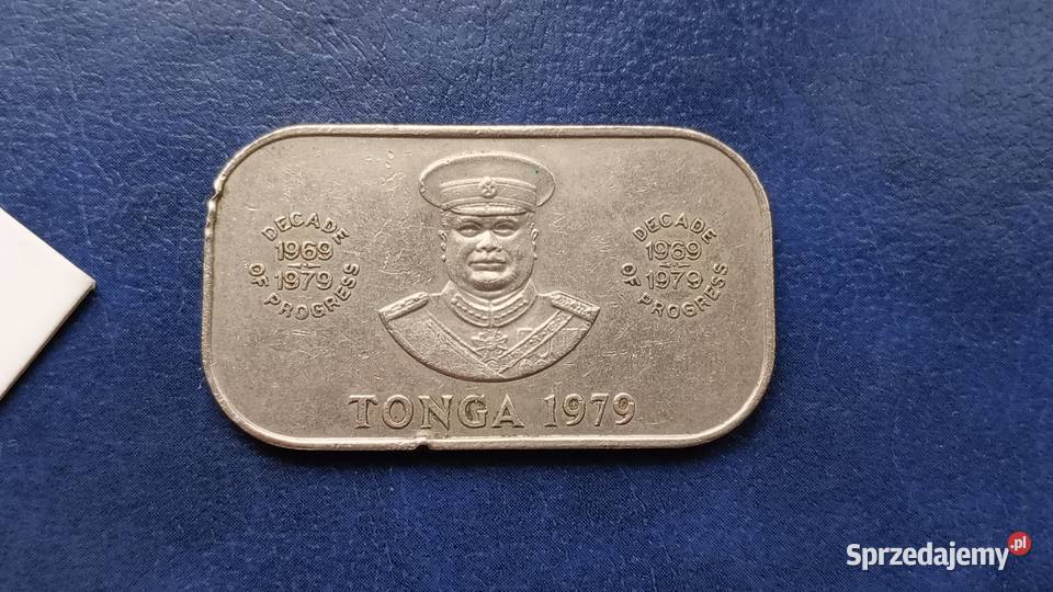 Stare monety 1 paanga 1979 Tonga Lesko