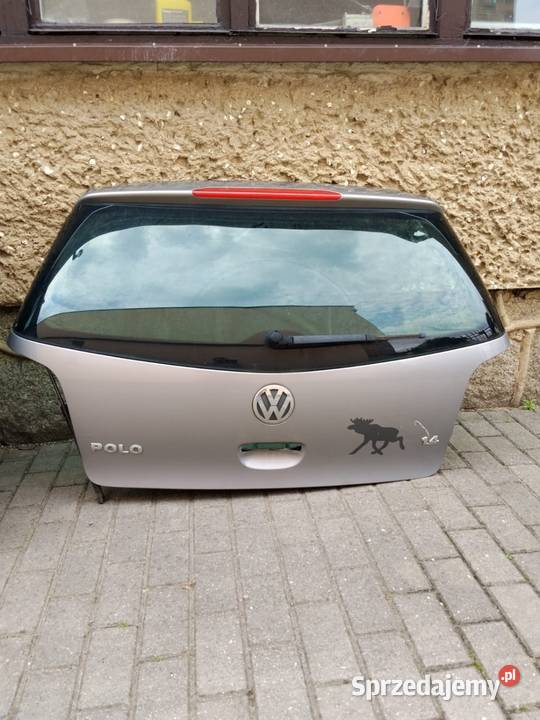 Klapa bagażnika tył VW Polo IV 9N 9N3 srebrna wielkopolskie Zbąszyń