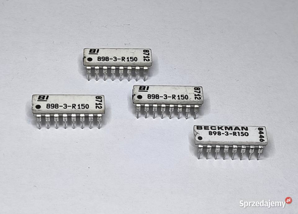 Układ rezystorów 8 x 150 Ohm BECKMAN