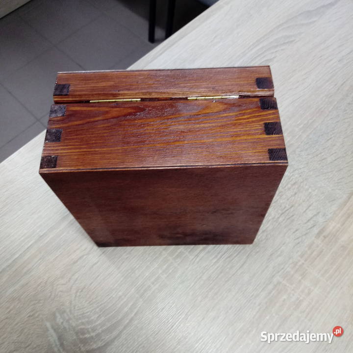 Szkatułka decoupage z końmi Gotowa ręki Bochnia