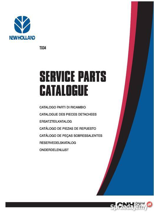 Katalog Holland TX 34 TX34 Szamotuły