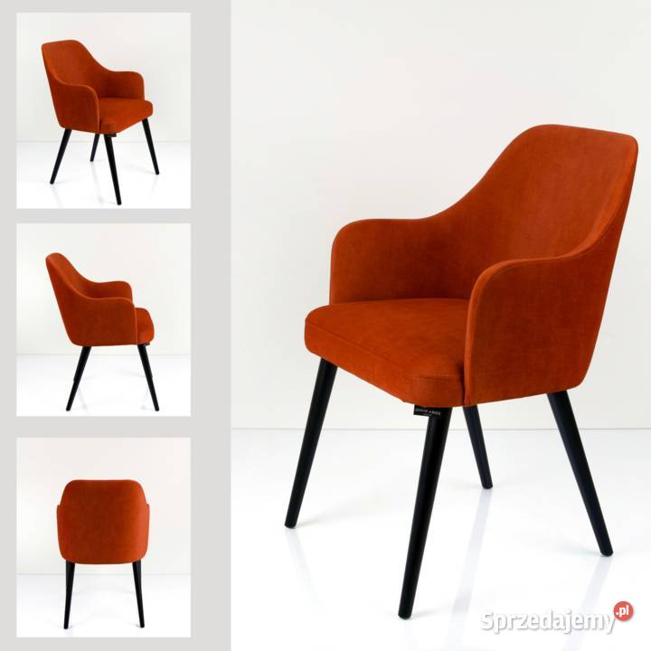 Krzesło DELUXE prosto od producenta KR-9 Pomarańczowy EMRA