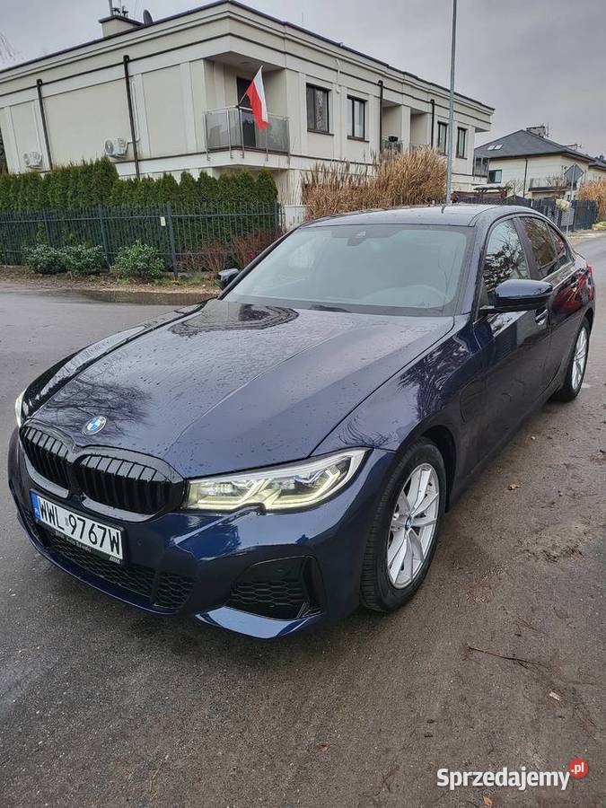 BMW g20 330e 292 M pakiet 2021r Laser 2021r Warszawa sprzedam