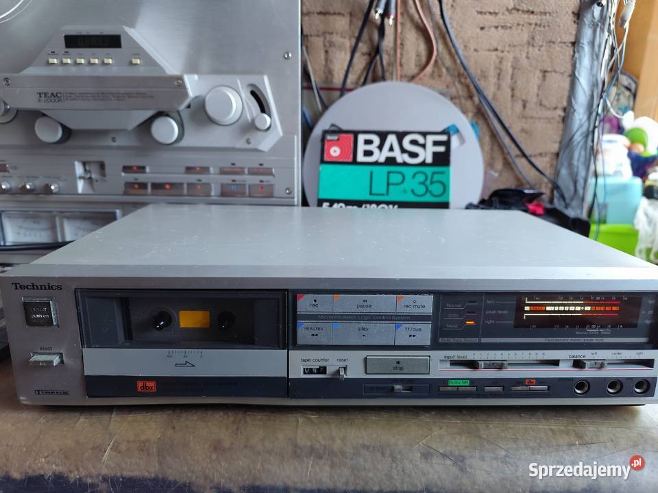 deck kasetowy Technics RSM235X dbx zachodniopomorskie