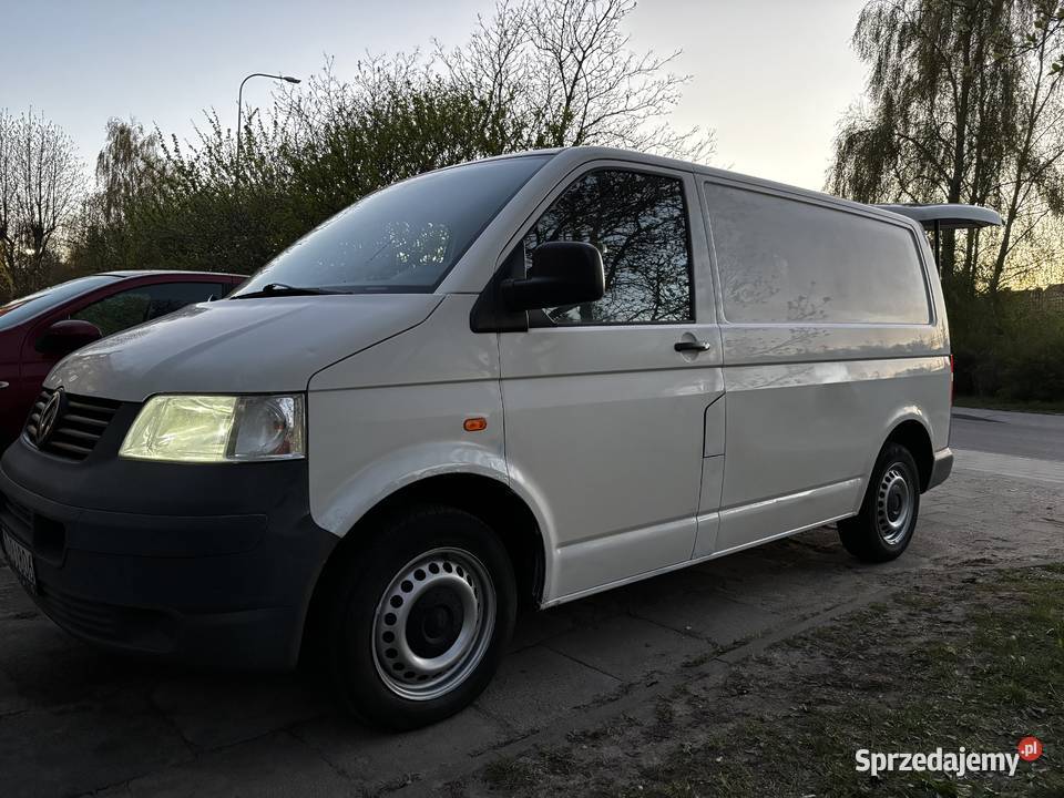 Volkswagen transporter t5 dwa miejsca blaszak Gdańsk