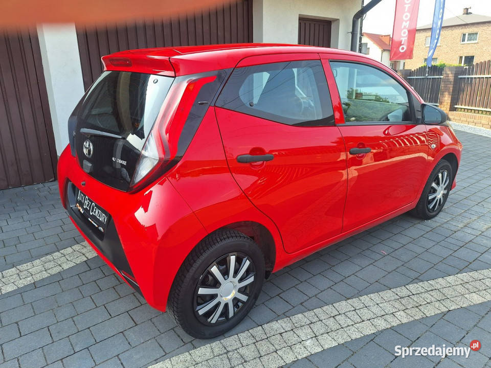 Toyota Aygo 10i 72 X Serwisowana VAT23 II 2014 system Start-Stop Mysłowice
