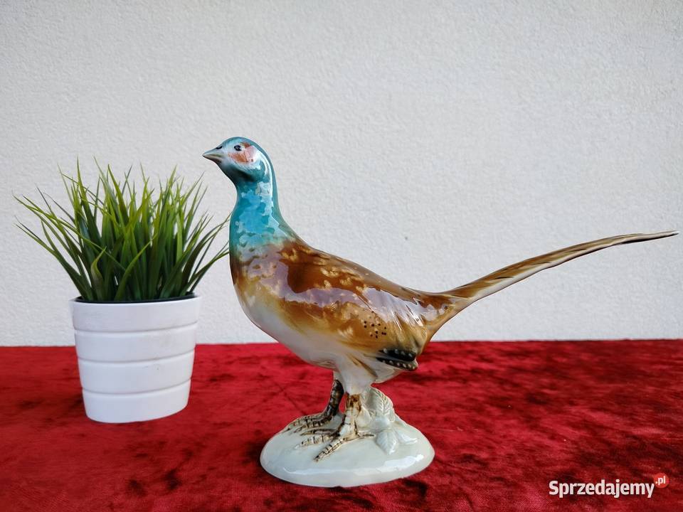Bażant figurka porcelanowa Royal dux Kęty