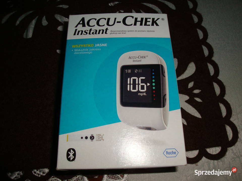Glukometr Accucheck Instant zestaw Warszawa