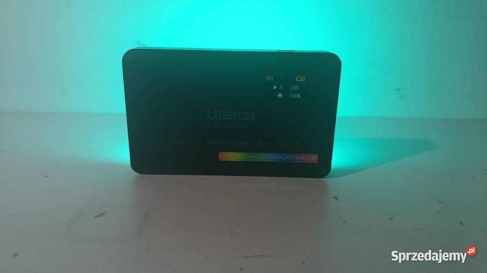 Lampa LED Ulanzi VL120 RGB śląskie Katowice