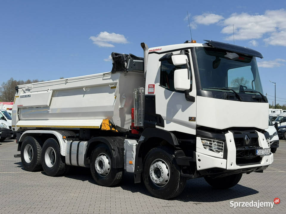 Renault C 460 Comfort 8X4 Wywrotka TYLNOZSYPOWA Samochody ciężarowe Widełki