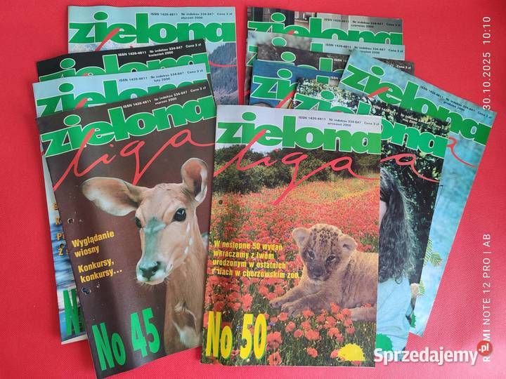 Zielona Liga 2000 4353 miesięcznik przyroda
