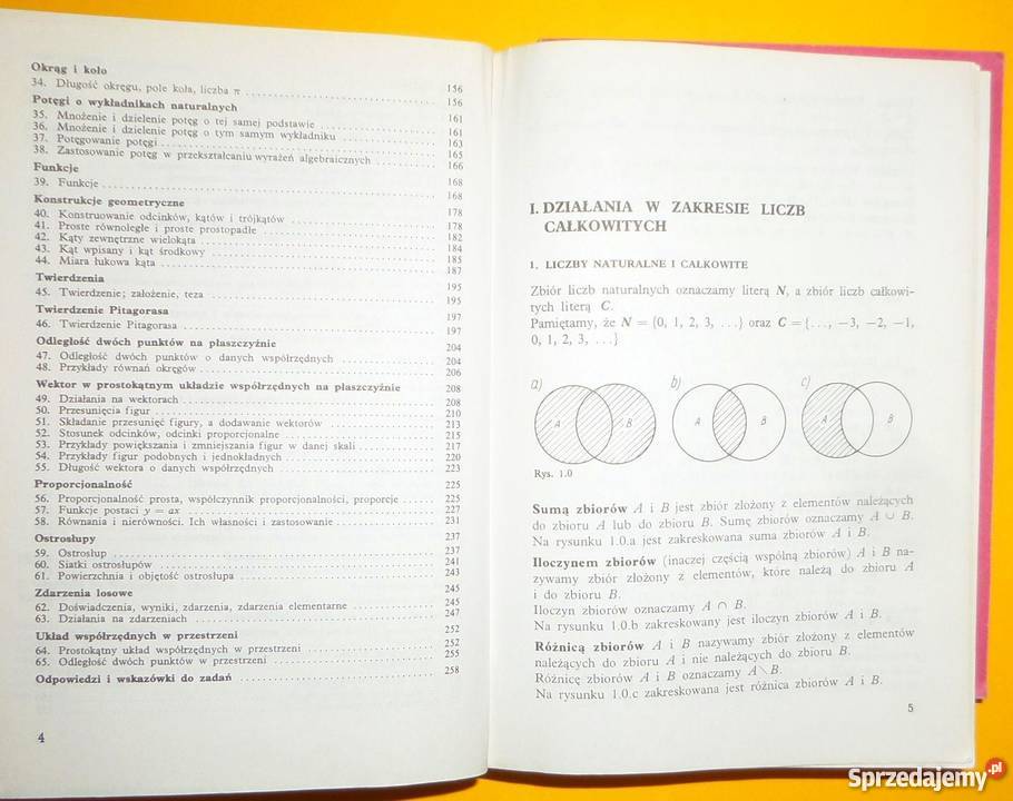 Zbiór Zadań Z Matematyki Klas VIVII